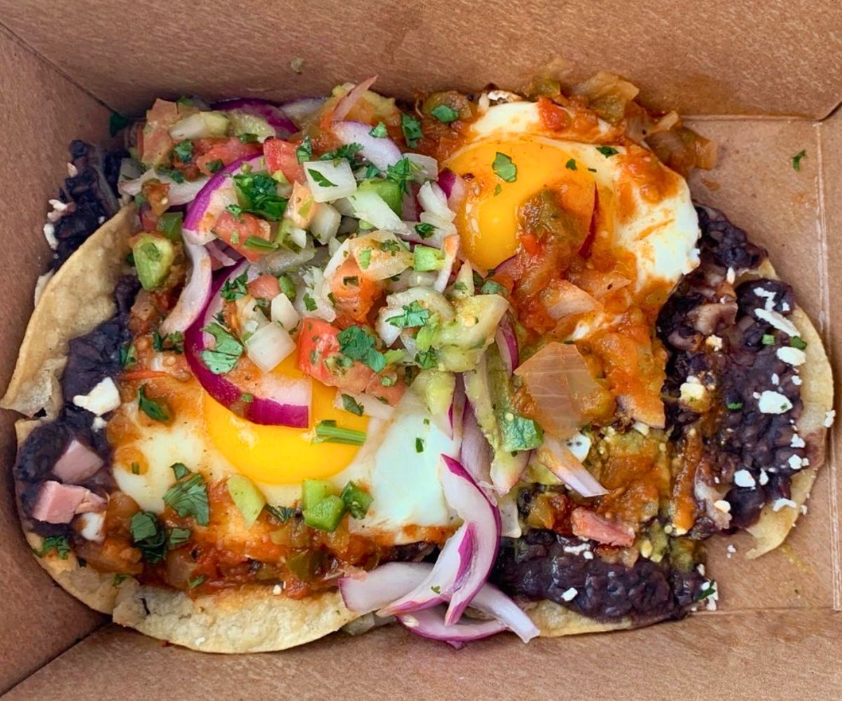 Huevos Rancheros at J's Diner in Hagerstown, MD