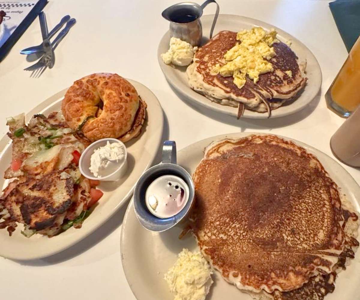 breakfast at Cracker Box Restaurant in Carson City, NV