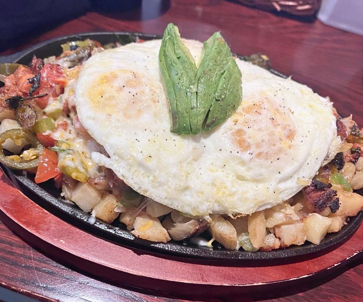 Chorizo Skillet at Jacobo’s Coffee House in Sparks, Nevada
