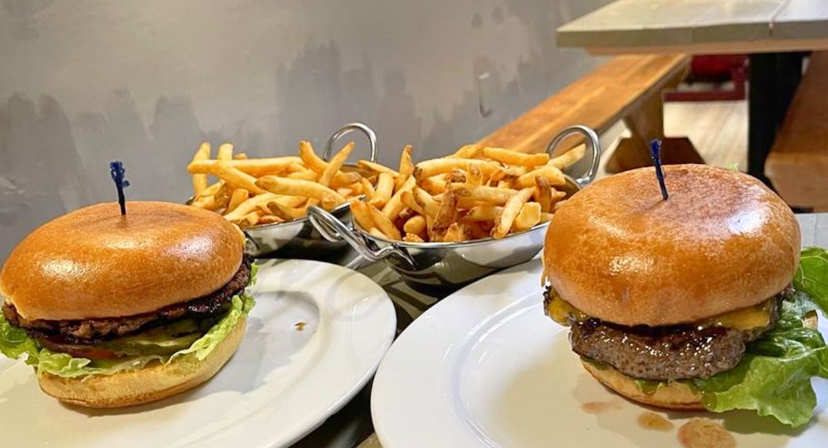 burgers at Native Burger in San Francisco, California