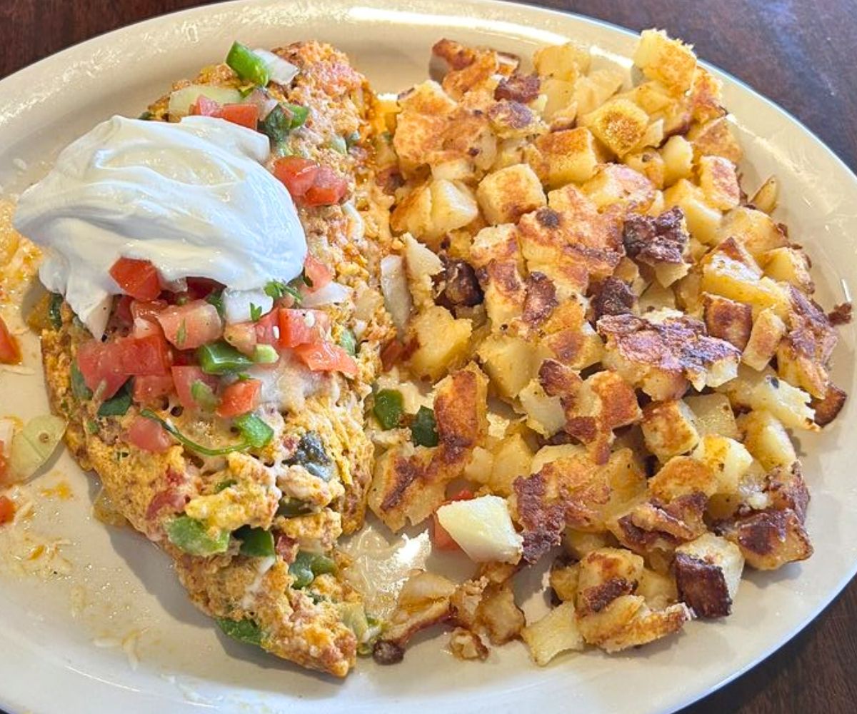 Mexican Omelette at Jacobo’s Coffee House in Sparks, Nevada