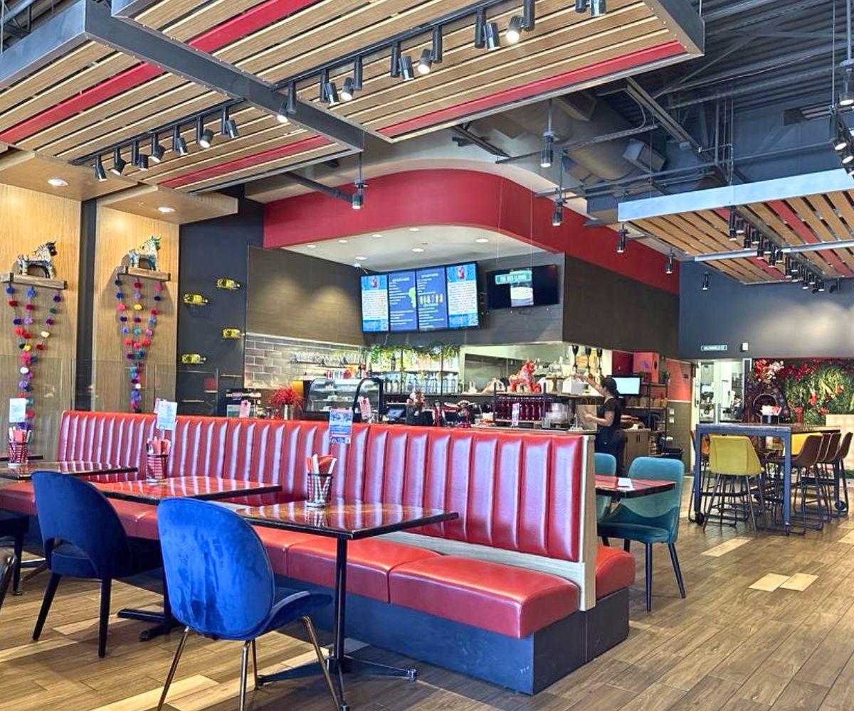 interior of The Red Llama in Lone Street, CO