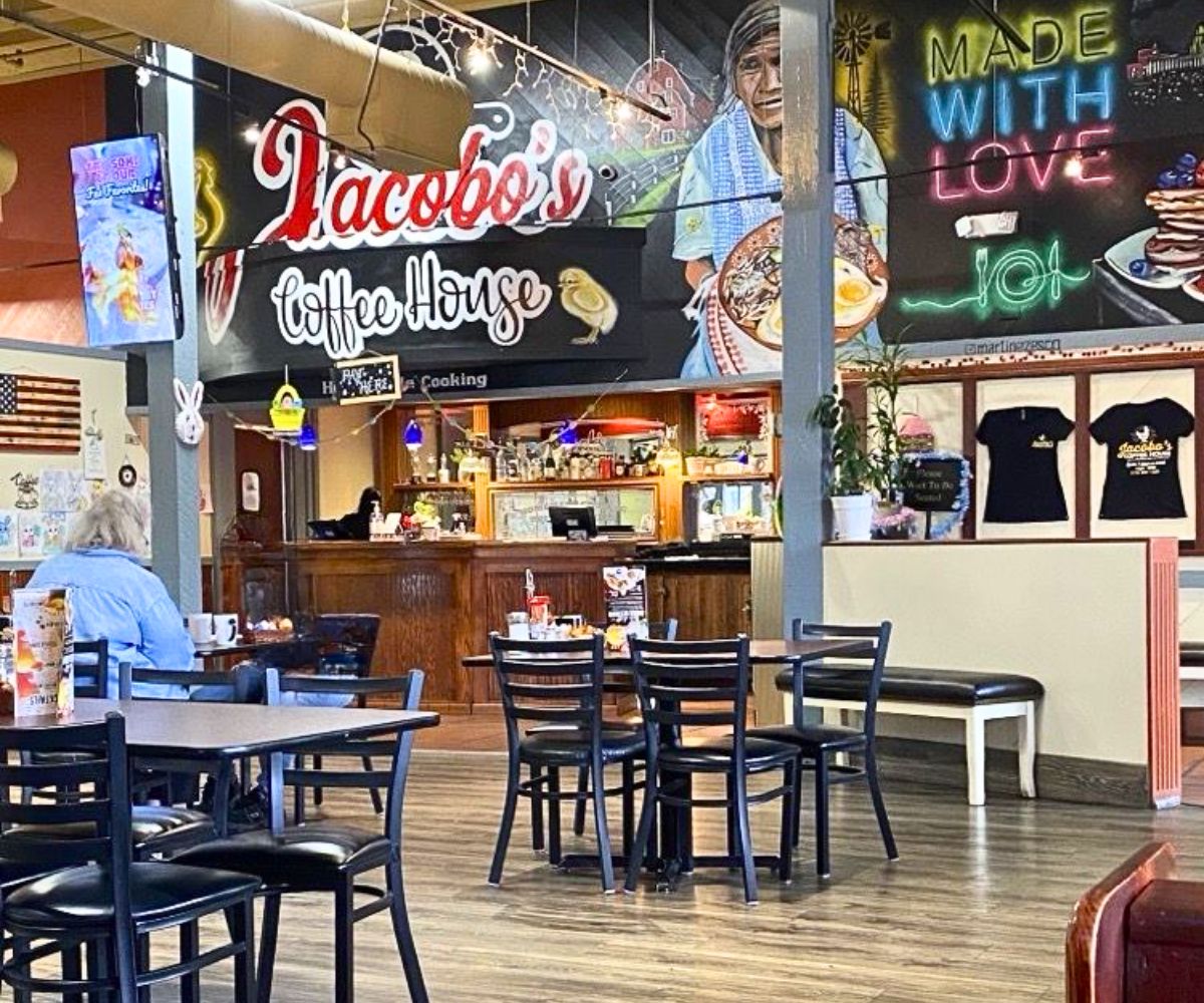 interior of Jacobo’s Coffee House in Sparks, Nevada