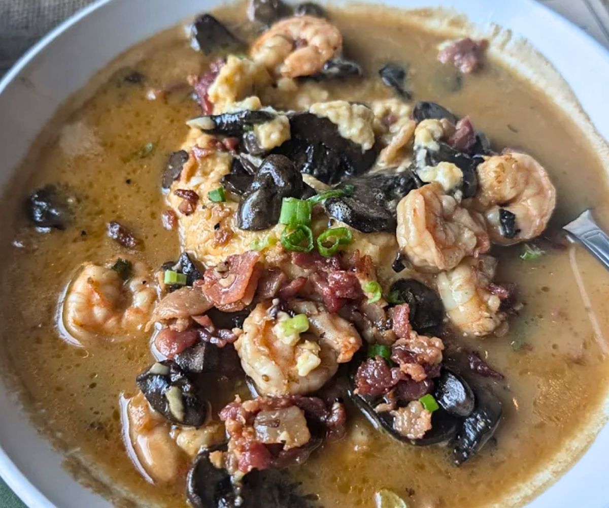 Shrimp and Grits at 55 South in Brentwood, TN
