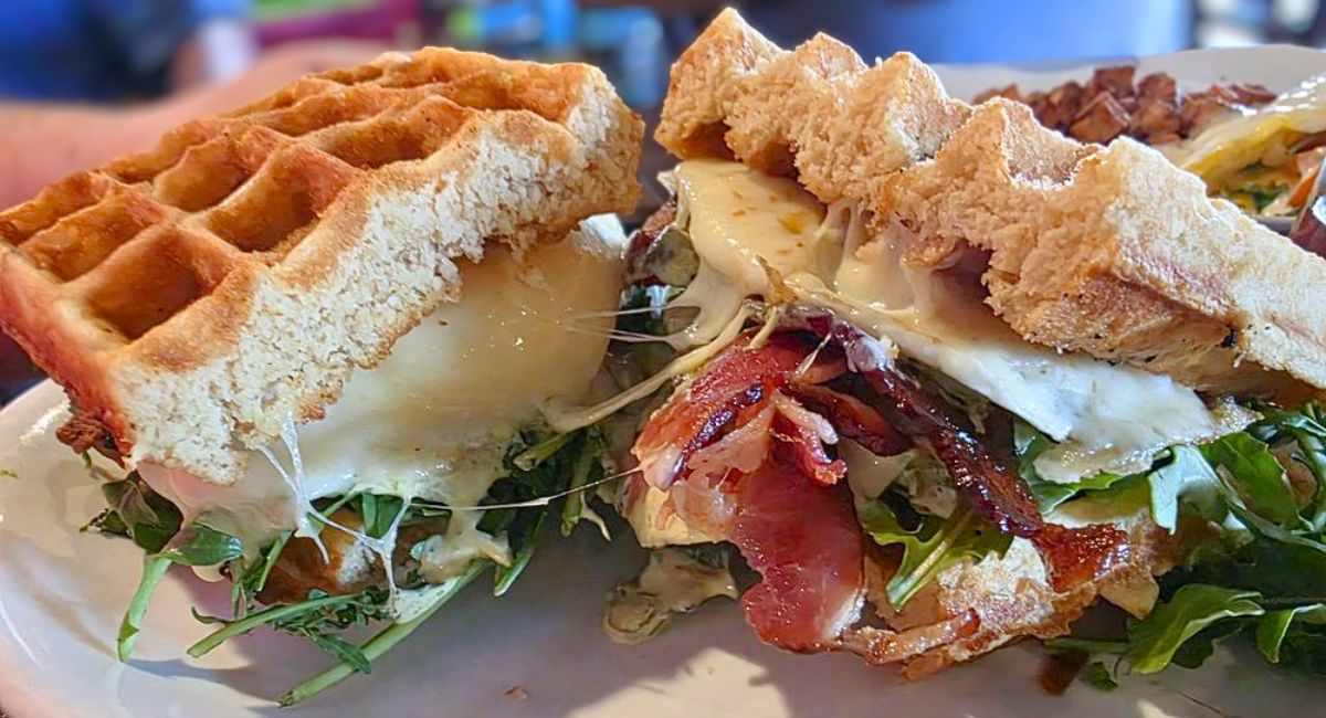 Slam-wich at Eggs & Jam in West Des Moines, IA