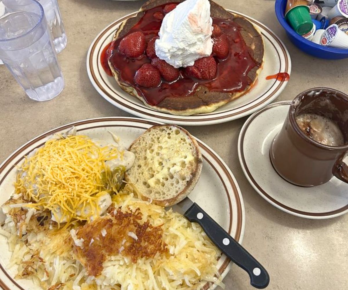 Breakfast at The Pancake Place in Green Bay, WI