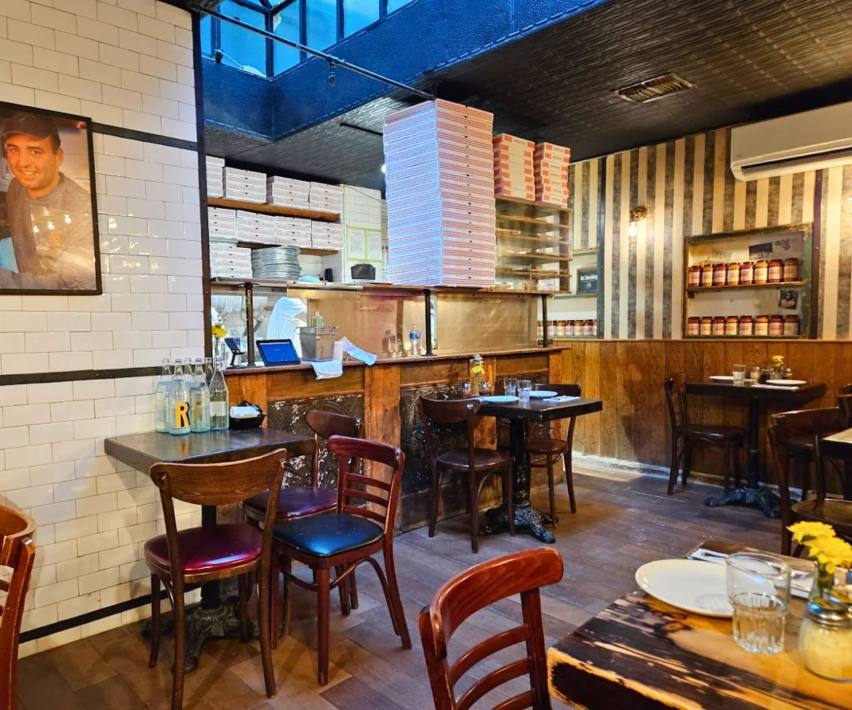 interior of Rubirosa in New York, New York
