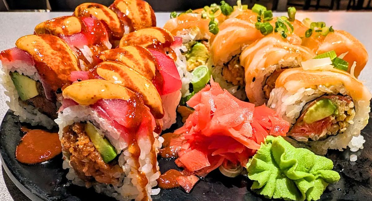 sushi at Dsasumo in Casper, Wyoming