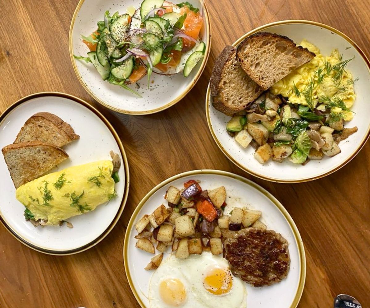 Breakfast at The Speckled Egg in Pittsburgh, Pennsylvania