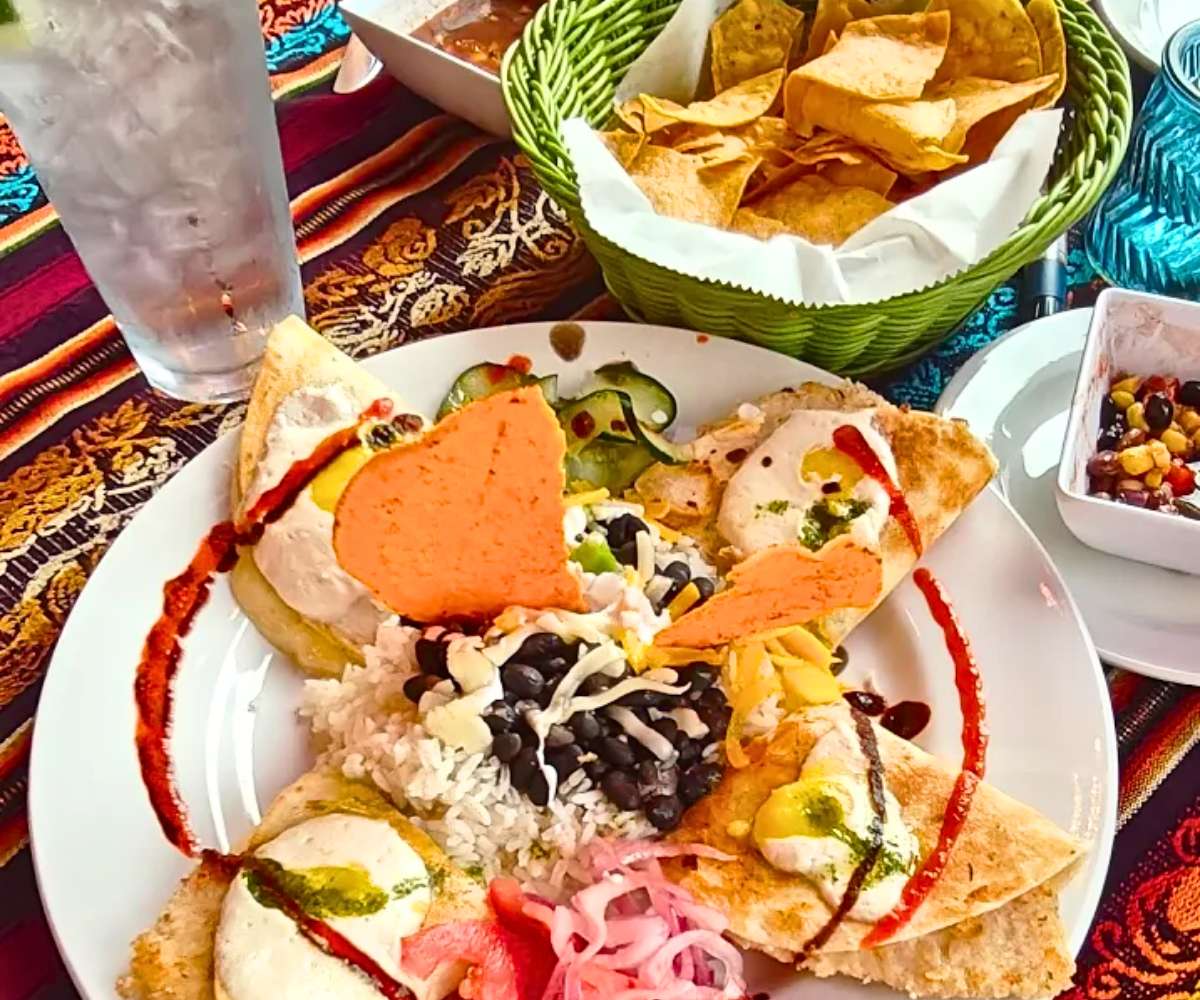 Food at Rolando's Restaurant in Fort Smith, Arkansas