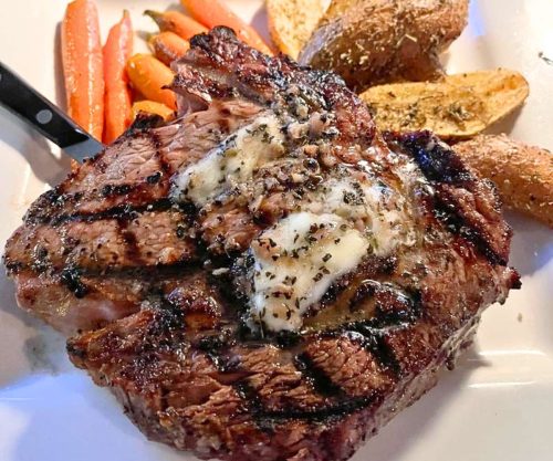 Ribeye Steak at Darby's on Fifty-Nine in Cuyahoga Falls, Ohio