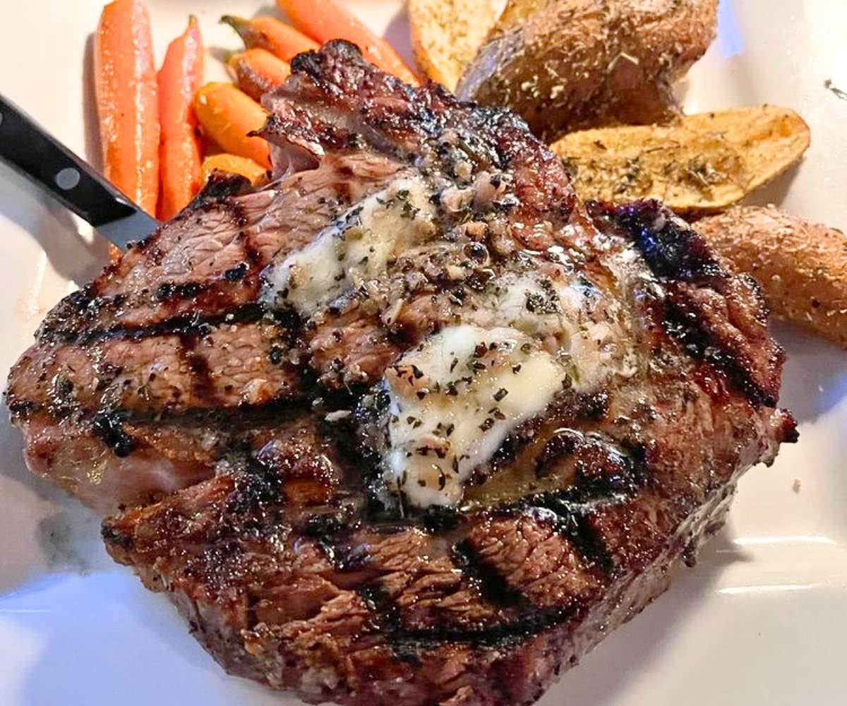 Ribeye Steak at Darby's on Fifty-Nine in Cuyahoga Falls, Ohio