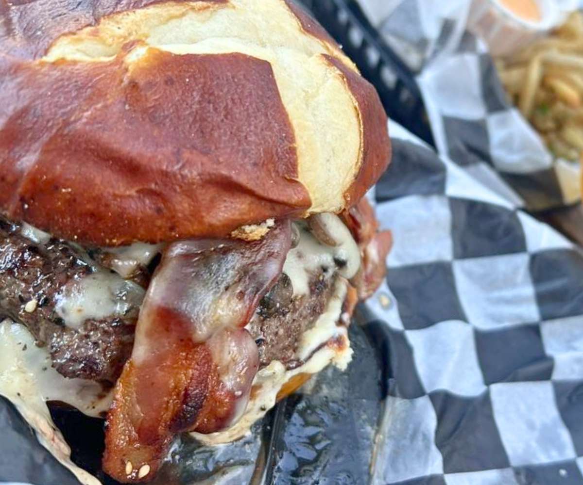 Bacon Mushroom Swiss at Dempsey's Burger Pub in Wichita, KS