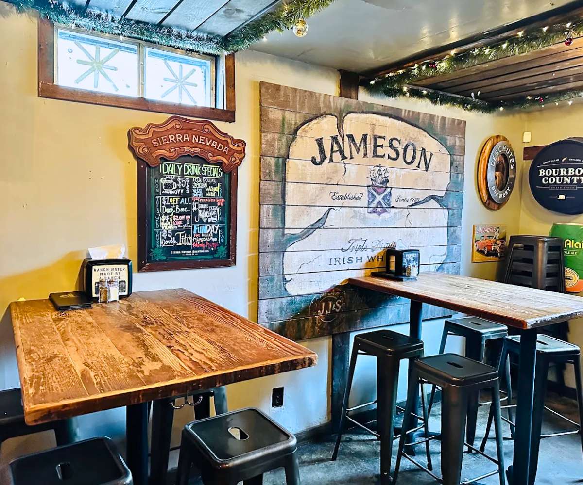 interior of Dempsey's Burger Pub in Wichita, KS