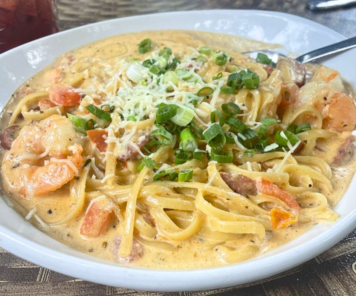 Cajun Carbonara at Hendel's in Florissant, Missouri