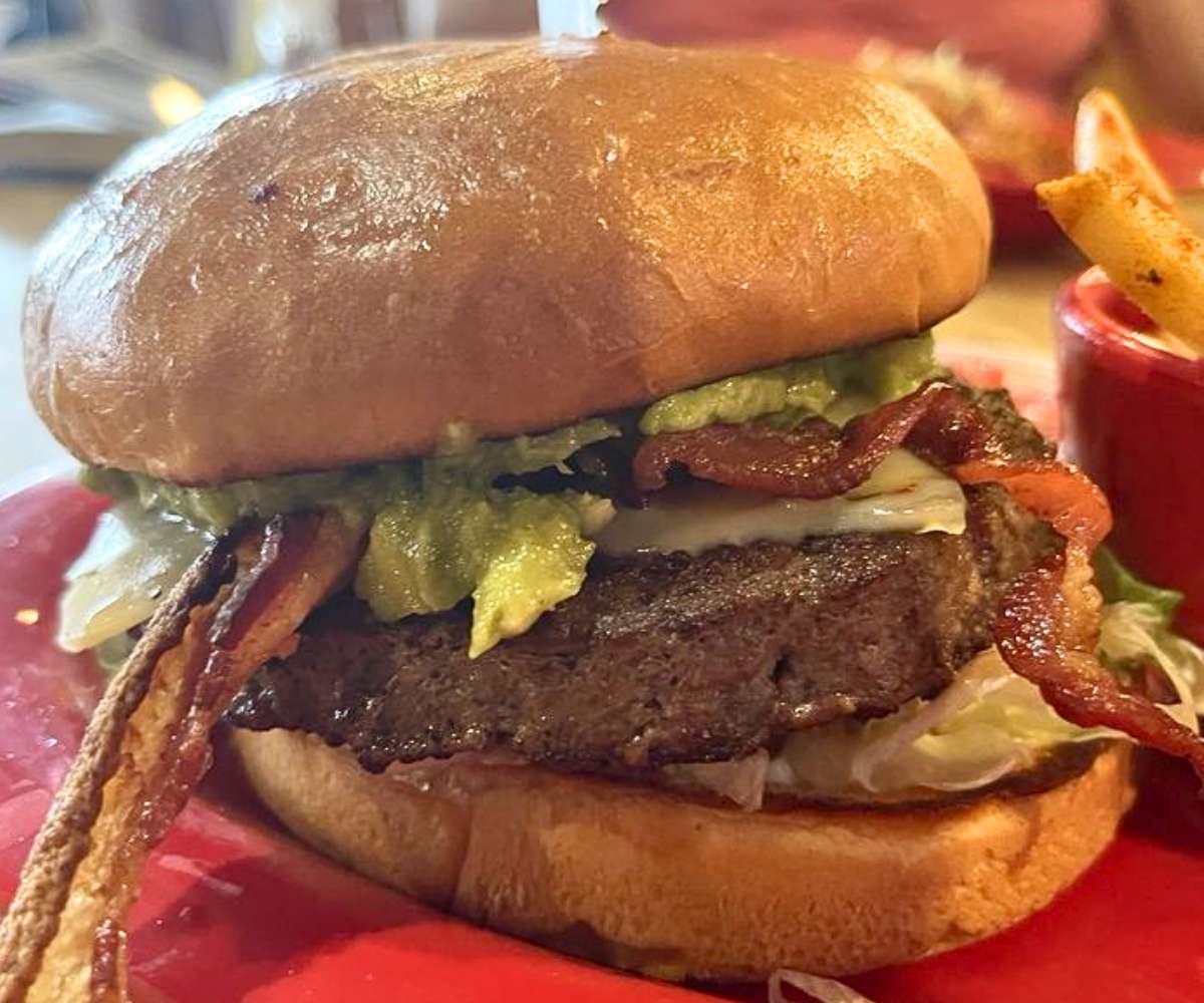 Taco Burger at Maria's Cantina in Southaven, MS