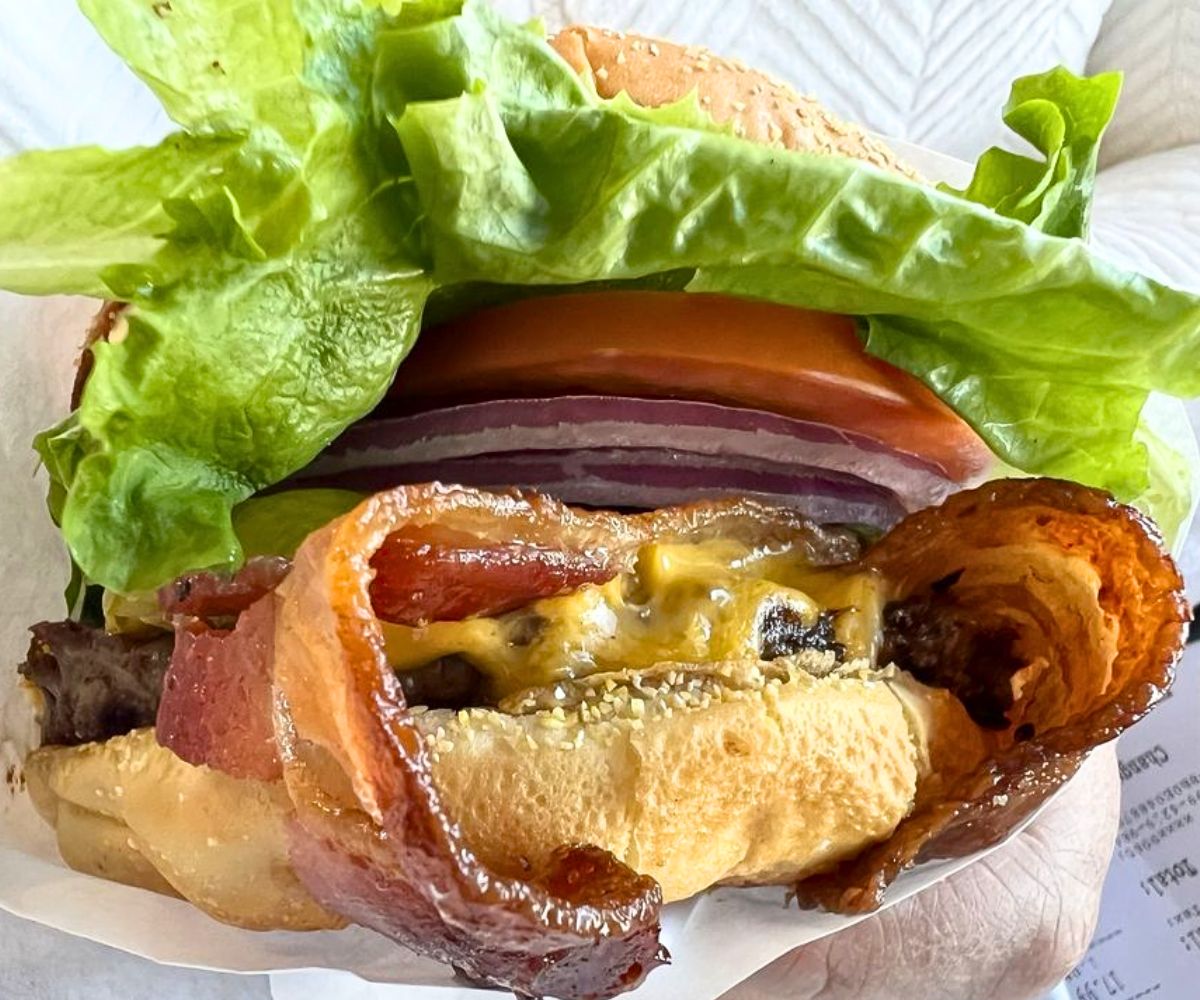 Bacon Cheeseburger at Main Street Burger in Meridian, ID