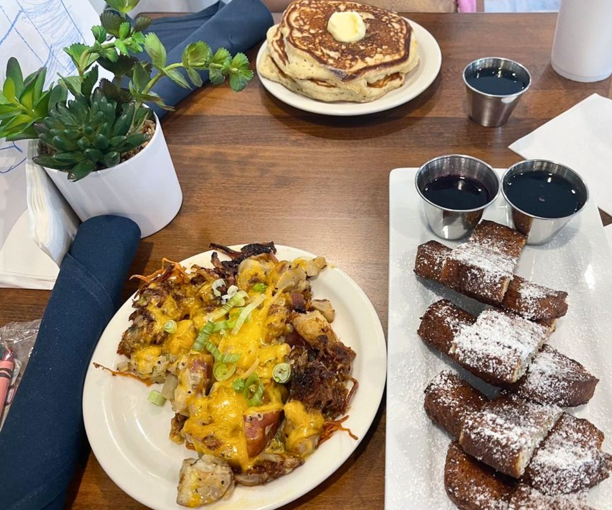 Breakfast at Blue Dog Bistro in Gulfport, MS