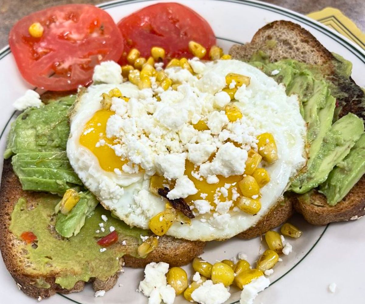 Avocado Toast at The Midtowner in Hattiesburg, MS