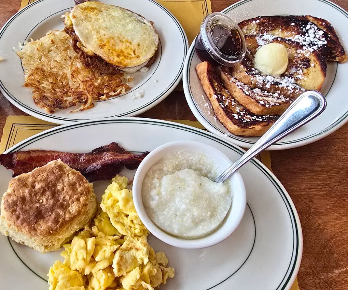 breakfast at The Midtowner in Hattiesburg, Mississippi