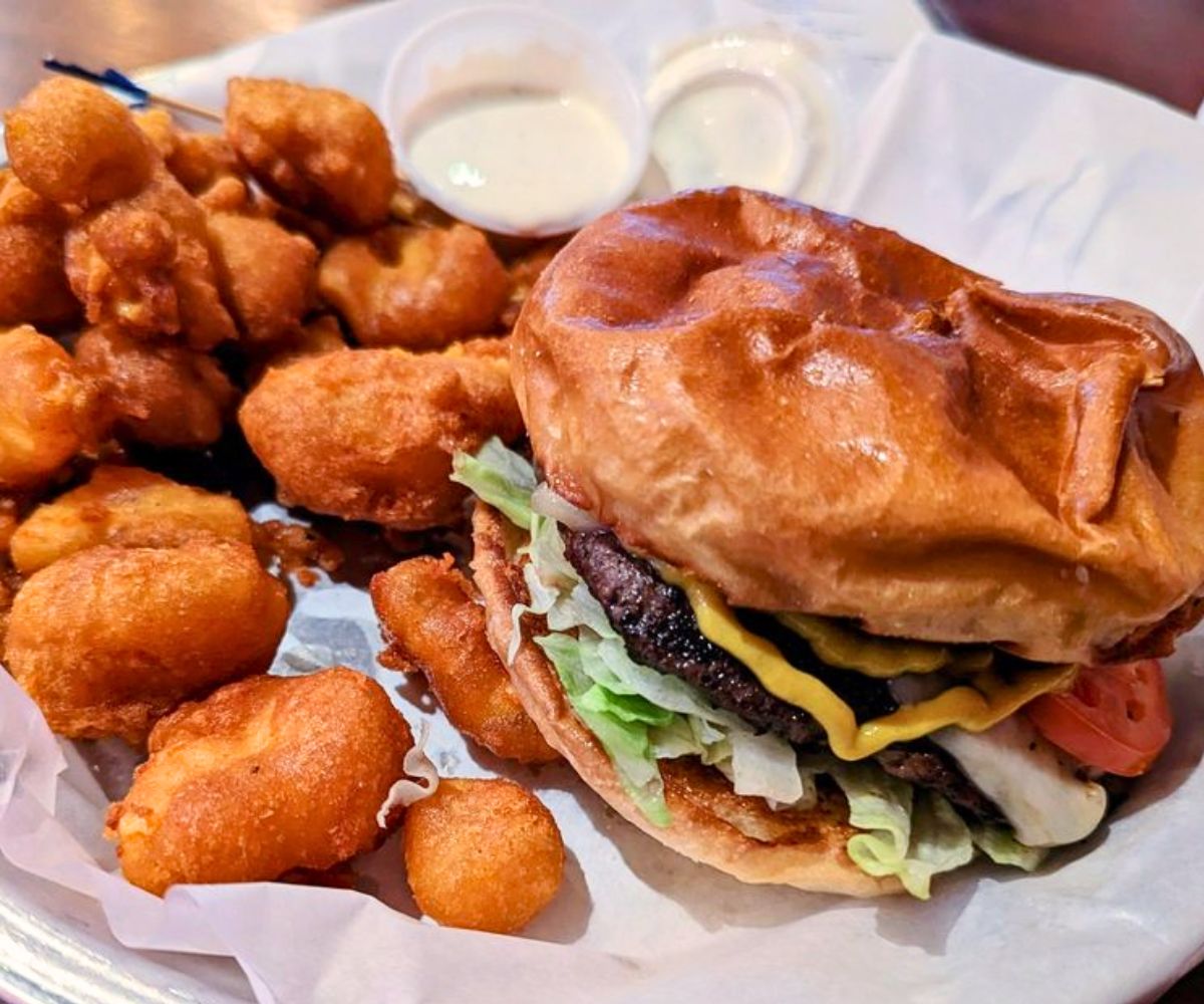 All American Burger at Ruby Owl in Oshkosh, WI