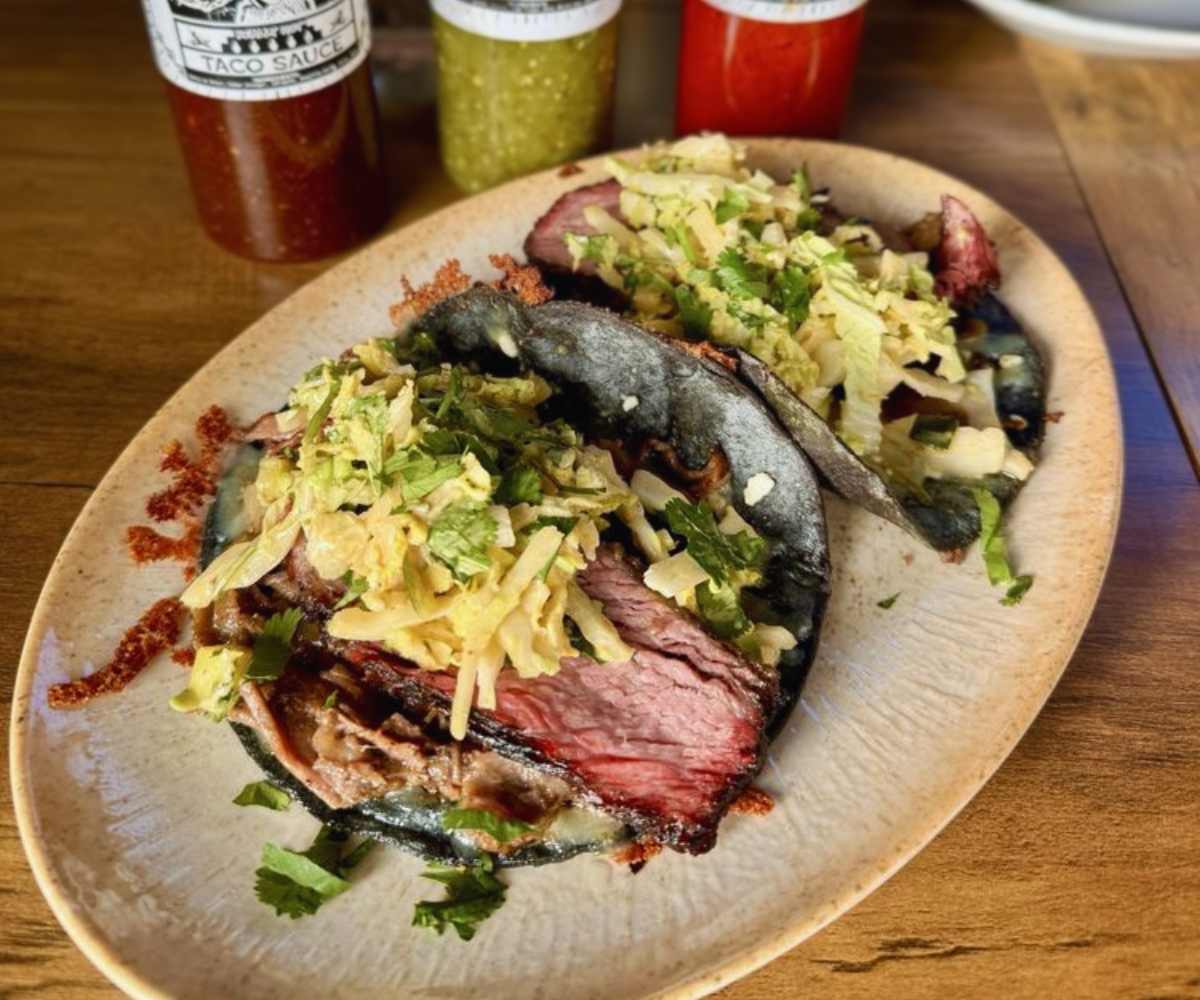 tri tip tacos at TheWhite Rooster in Dana Point, CA