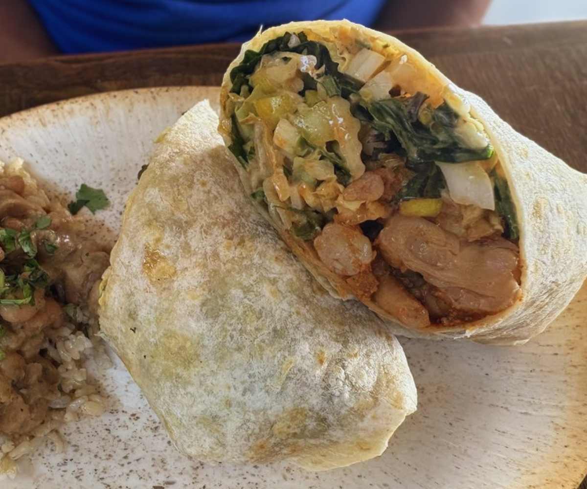 breakfast Burrito at The White Rooster in Dana Point, CA