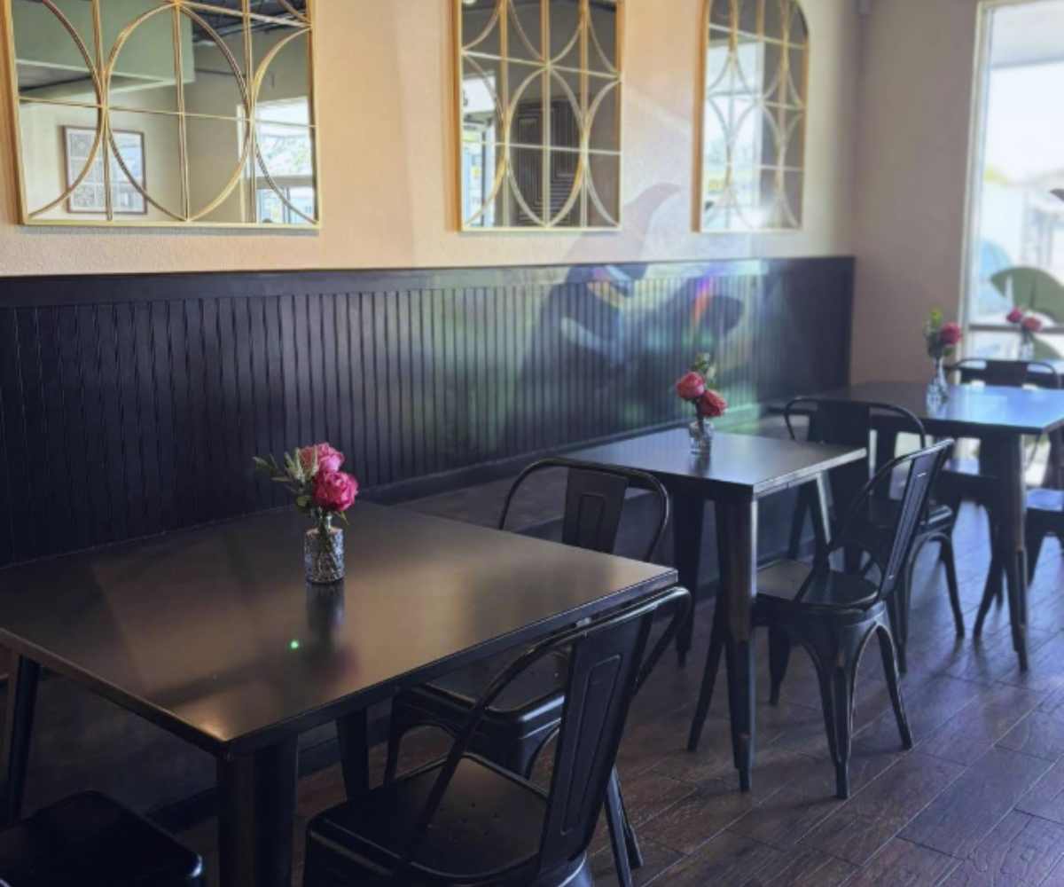 inside eleven80 Cafe in Tampa Bay, FL