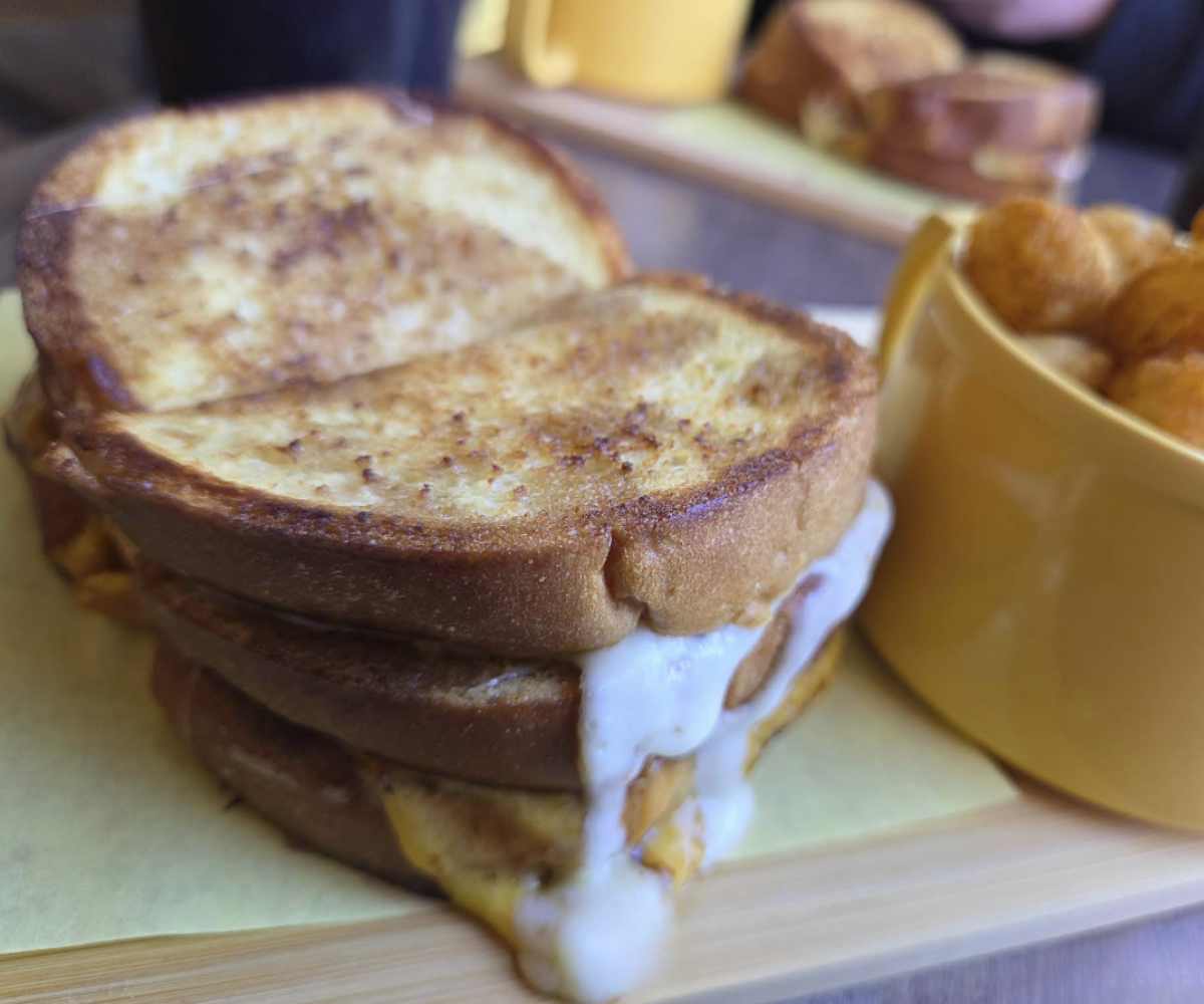grilled cheese sandwich at say cheese in albuquerque new mexico