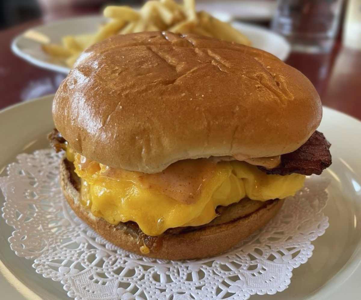 breakfast sandwich at Dear Donna in Kansas City