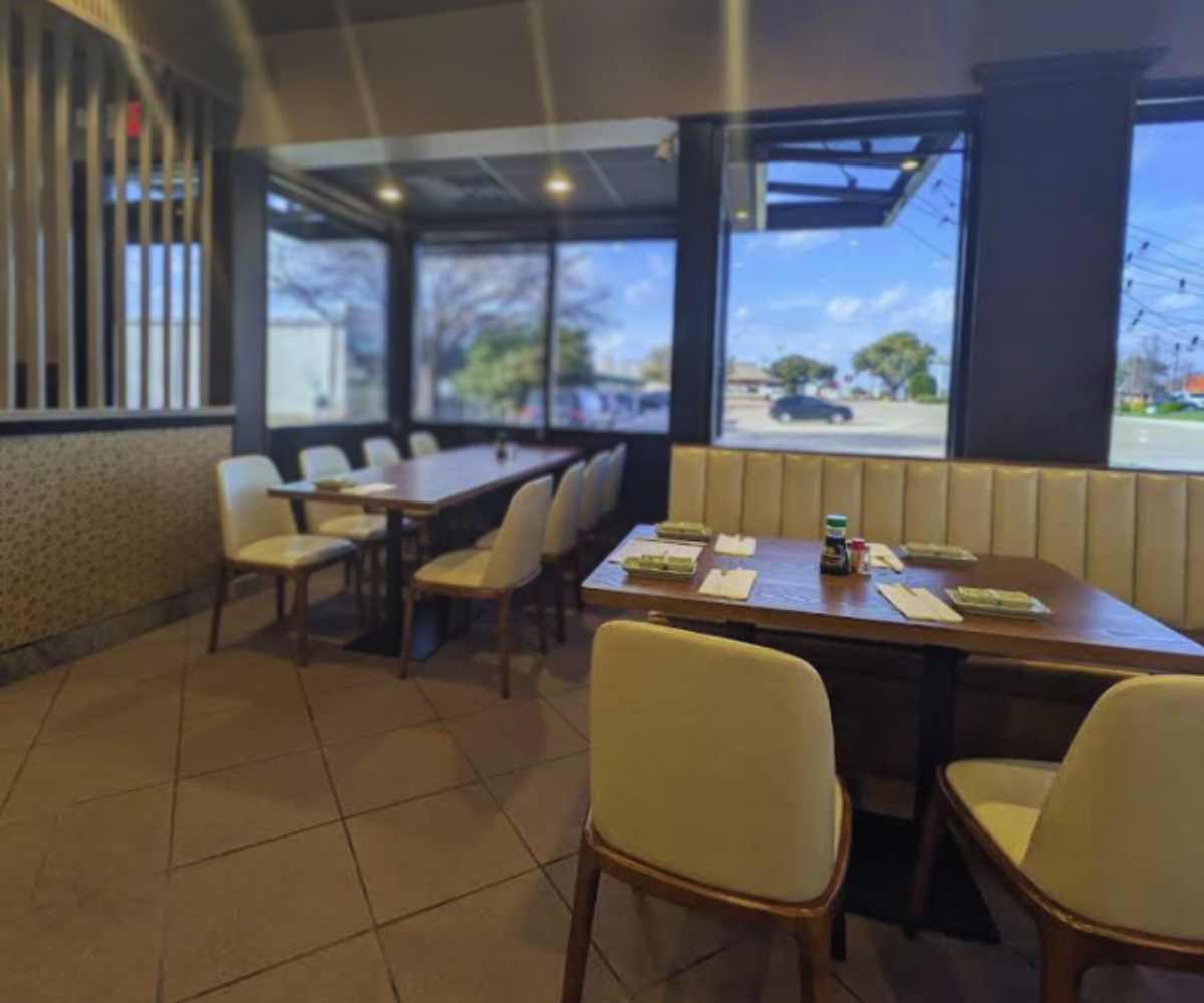 inside shinobi restaurant