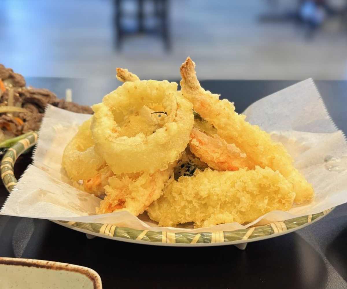 huge tempura at Hankki Korean Restaurant in Sacramento, Arden-Arcade, CA