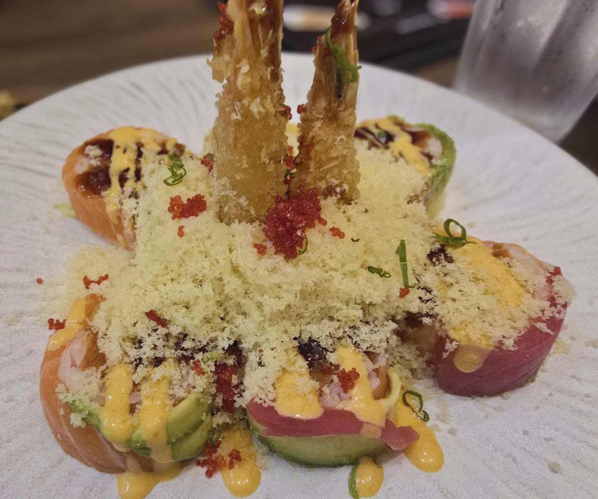 sushi at Yoshi Sushi Asian Fusion in Katy, Texas