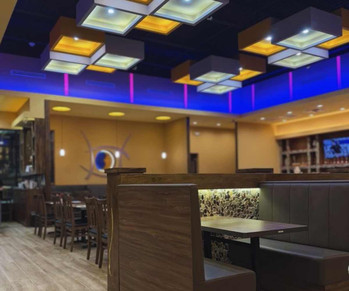 inside Yoshi in Katy, Texas