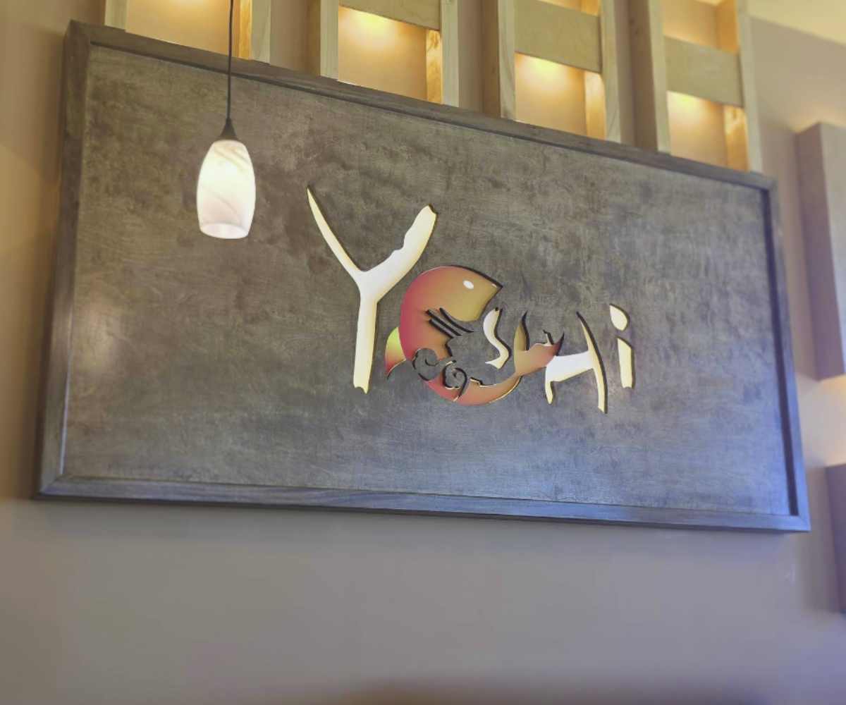 inside Yoshi in Katy Texas