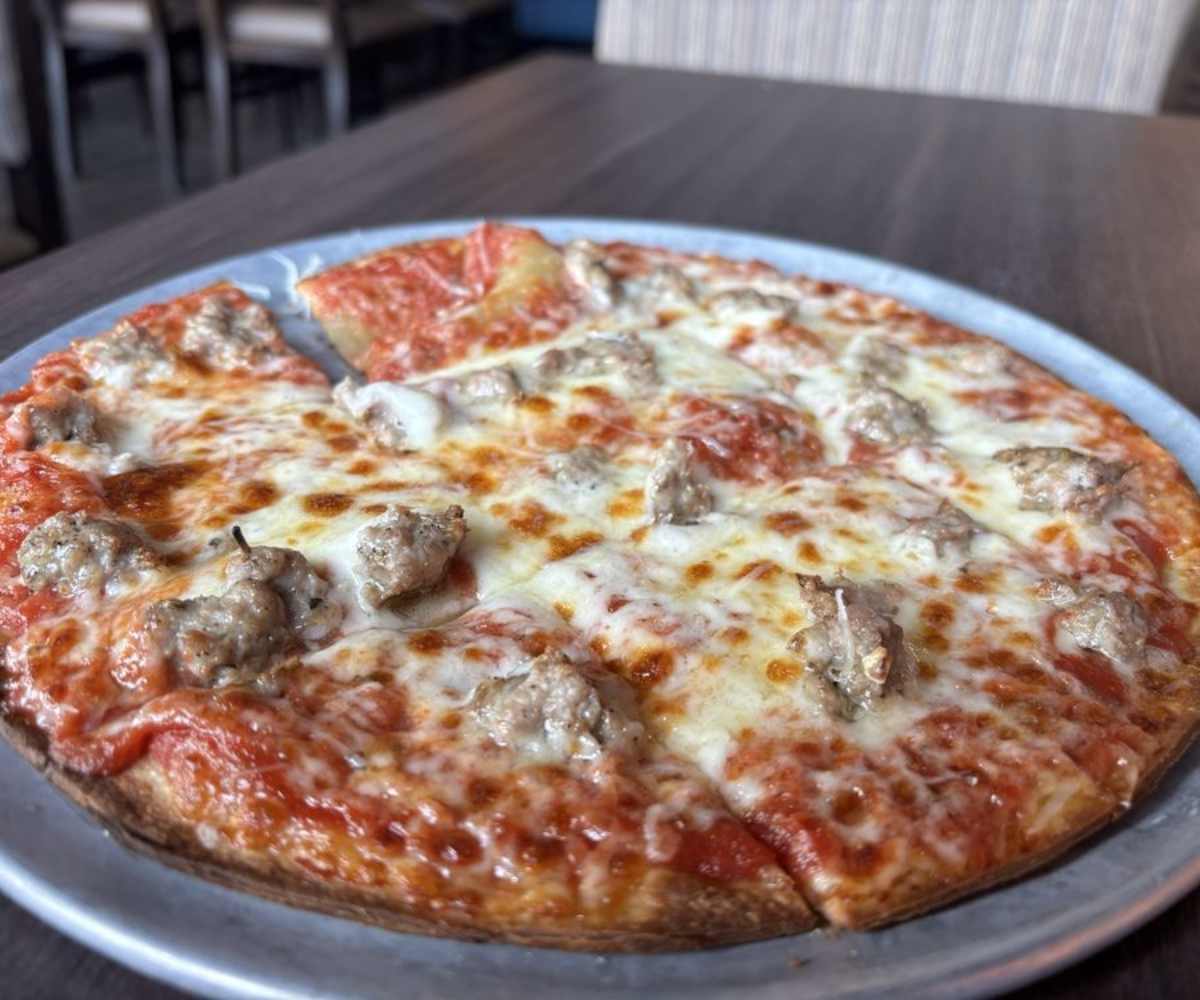 pizza at Gordo's Cafe & Cantina