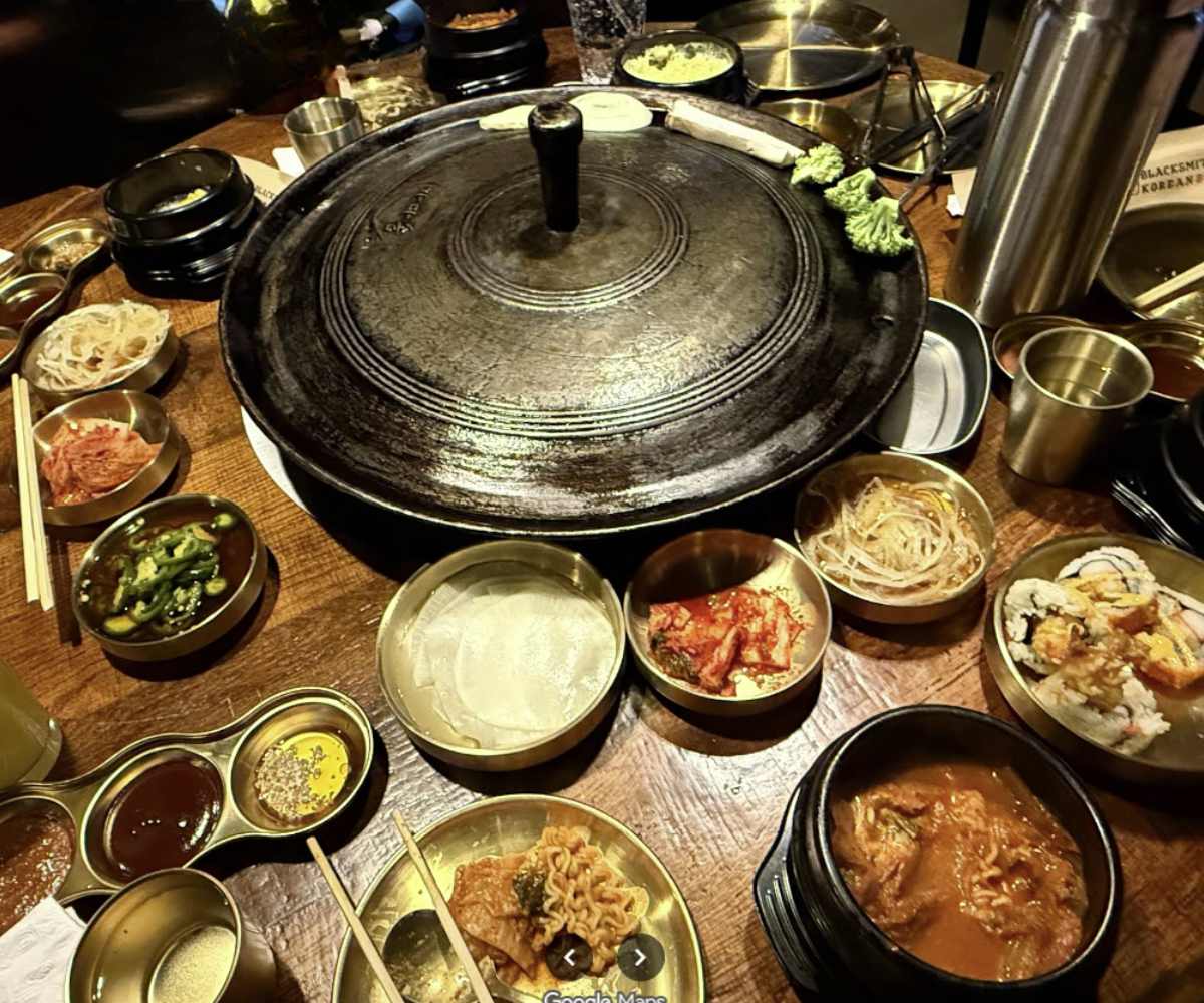 panchan at Blacksmith BBQ in Bayside New York