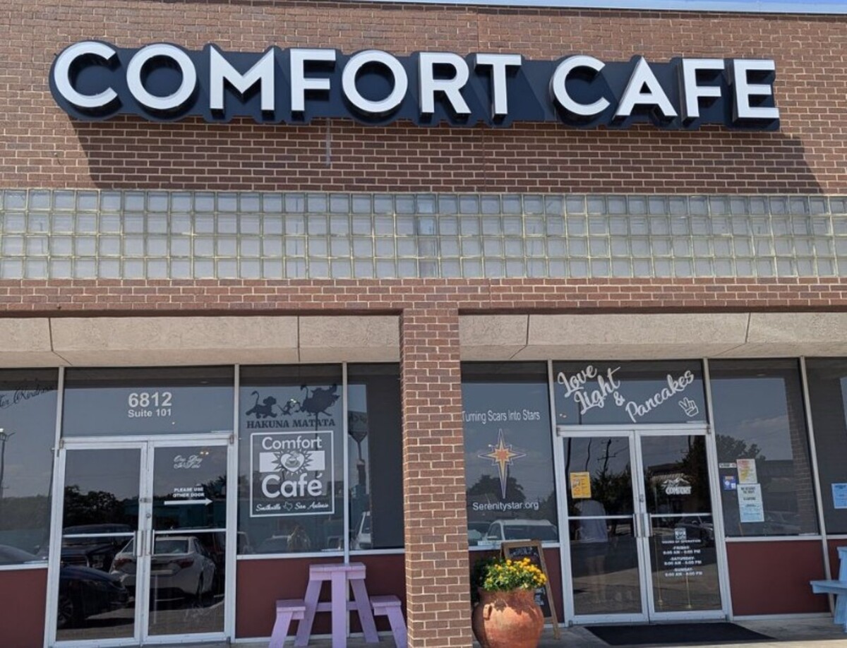 Food at Comfort Cafe located in San Antonio TX