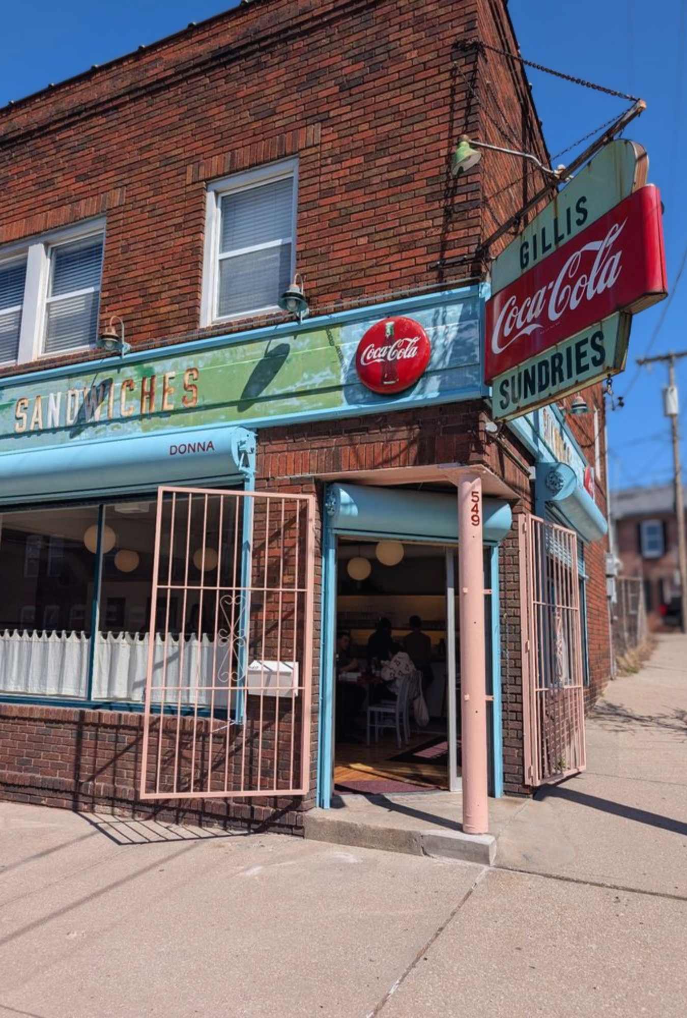 outside Dear Donna in Kansas City, MO