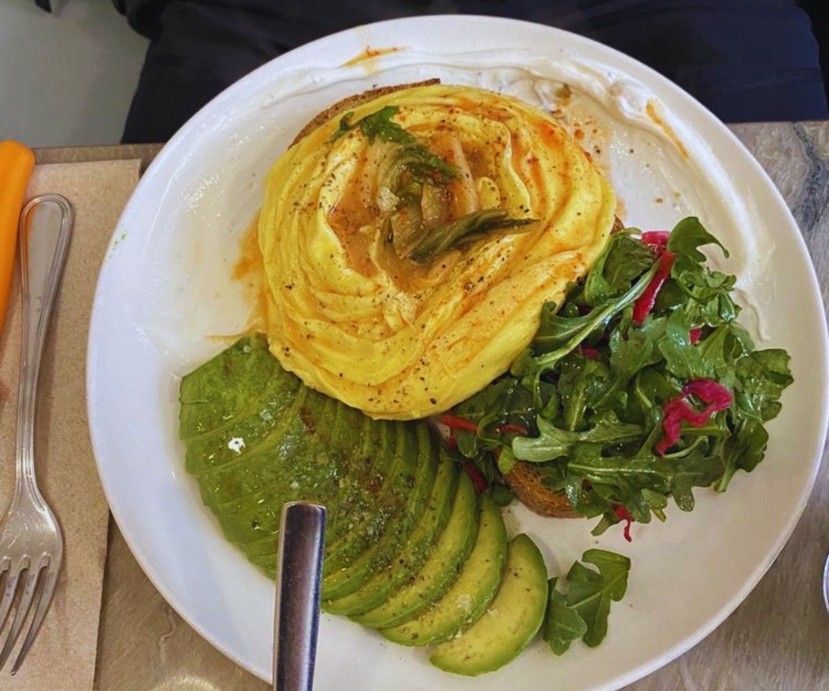 Good Thanks Cafe - Kimchi Scramble