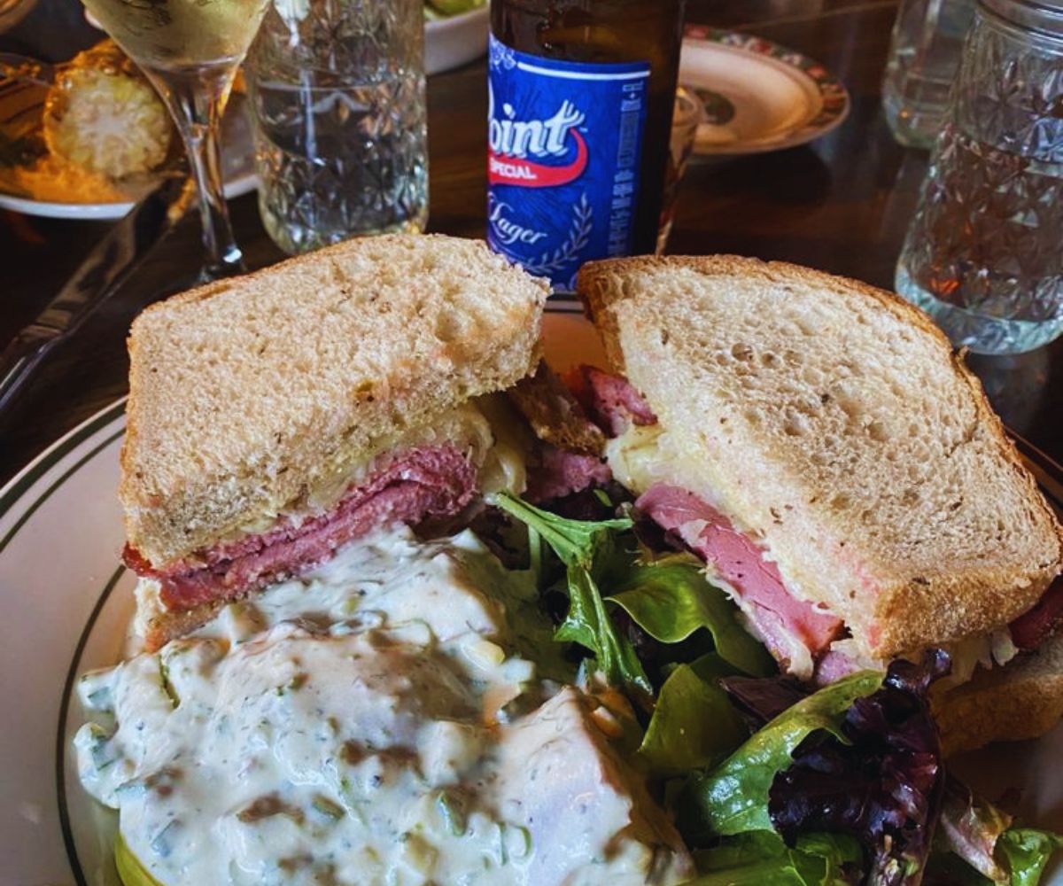 The Weary Traveler Freehouse - Reuben & Bacon Potato Salad