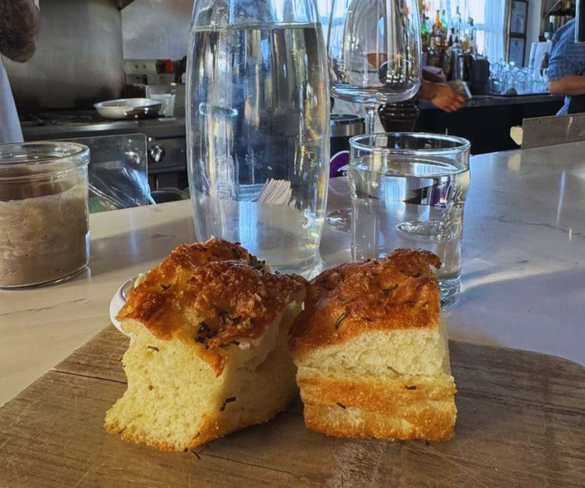 Blanca Food + Wine - Complimentary Focaccia Bread