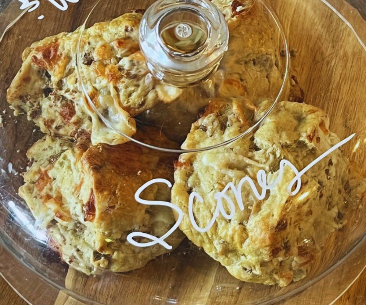 Uptown Eats - Say Sausage & White Cheddar Scones