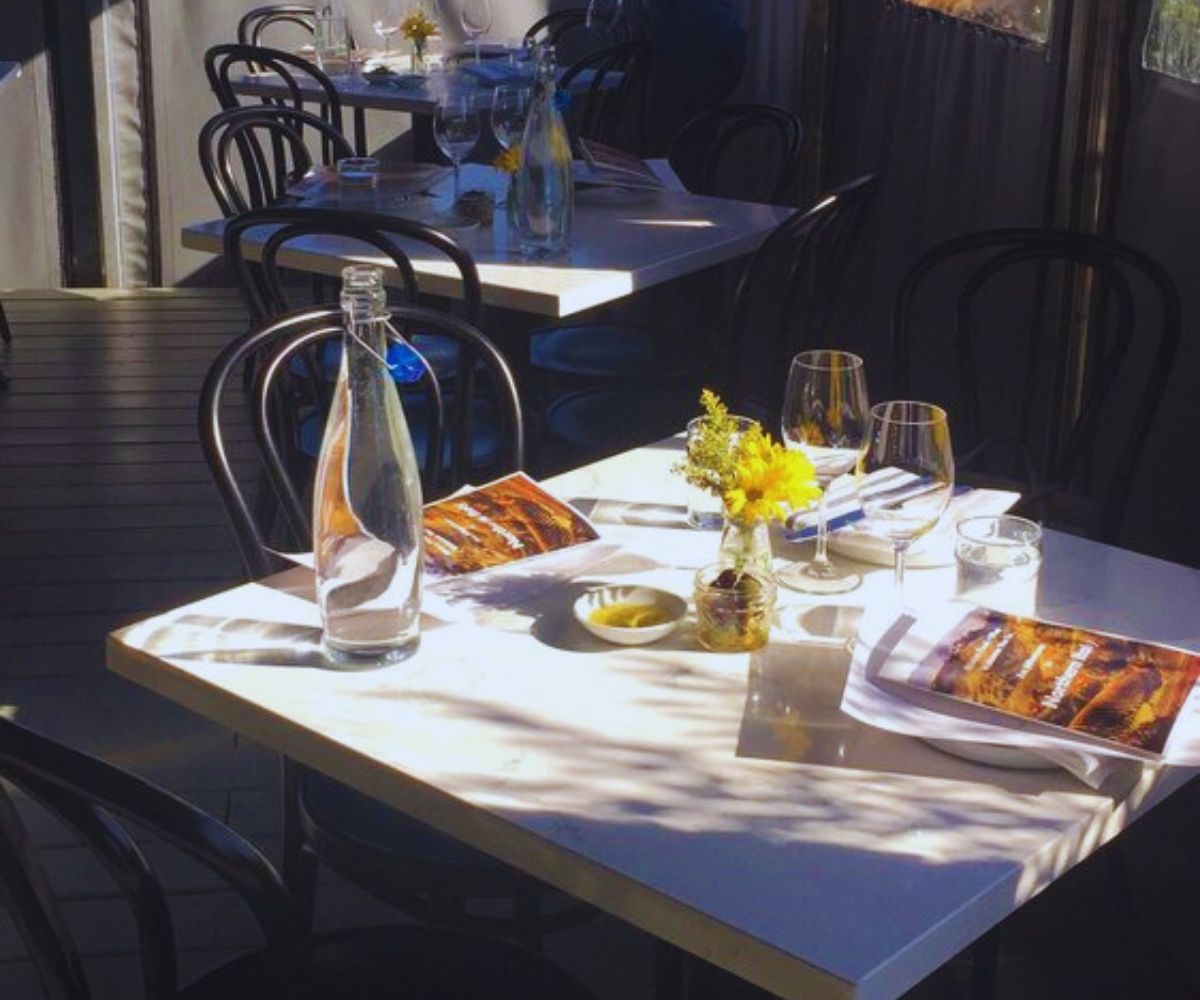 Blanca Food + Wine - Outdoor Dining Area