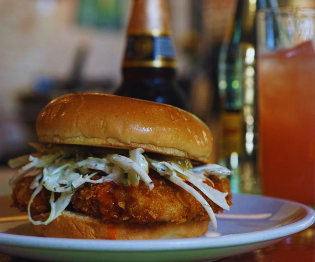 Lolitas Bistro - Crispy Corn Flake Fried Chicken Sandwich