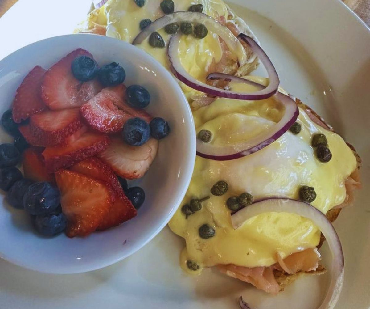 Twisted Egg - Smoked Salmon