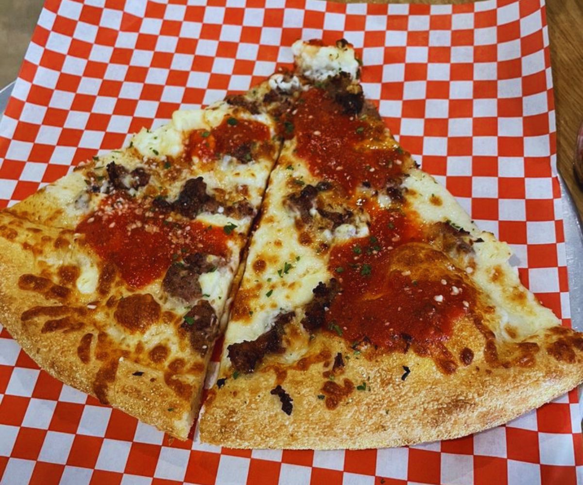 Sgt. Pepperoni's Pizza Store - Two Meatball Ricotta Slices