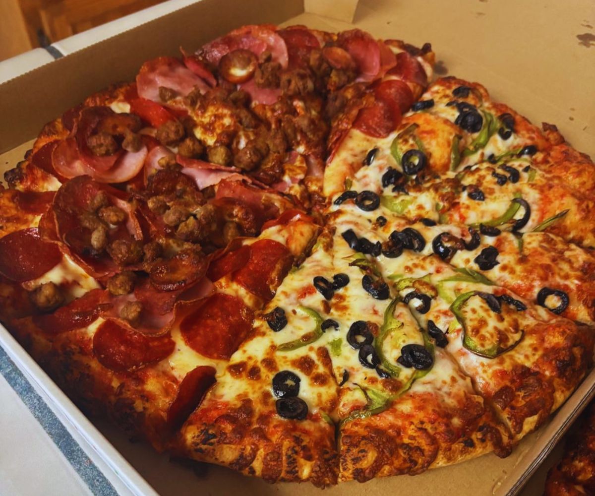 Surefire Pizza - Half Supreme Half Meat Lovers