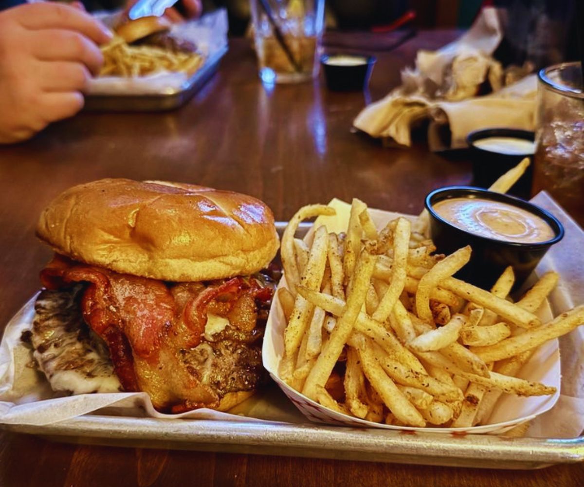 Royce - Frenchified Burger with Bacon