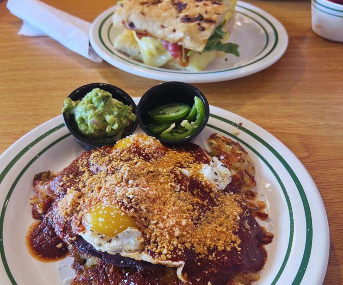 Larcher's Market - Huevos Rancheros & Chicken Biscuit